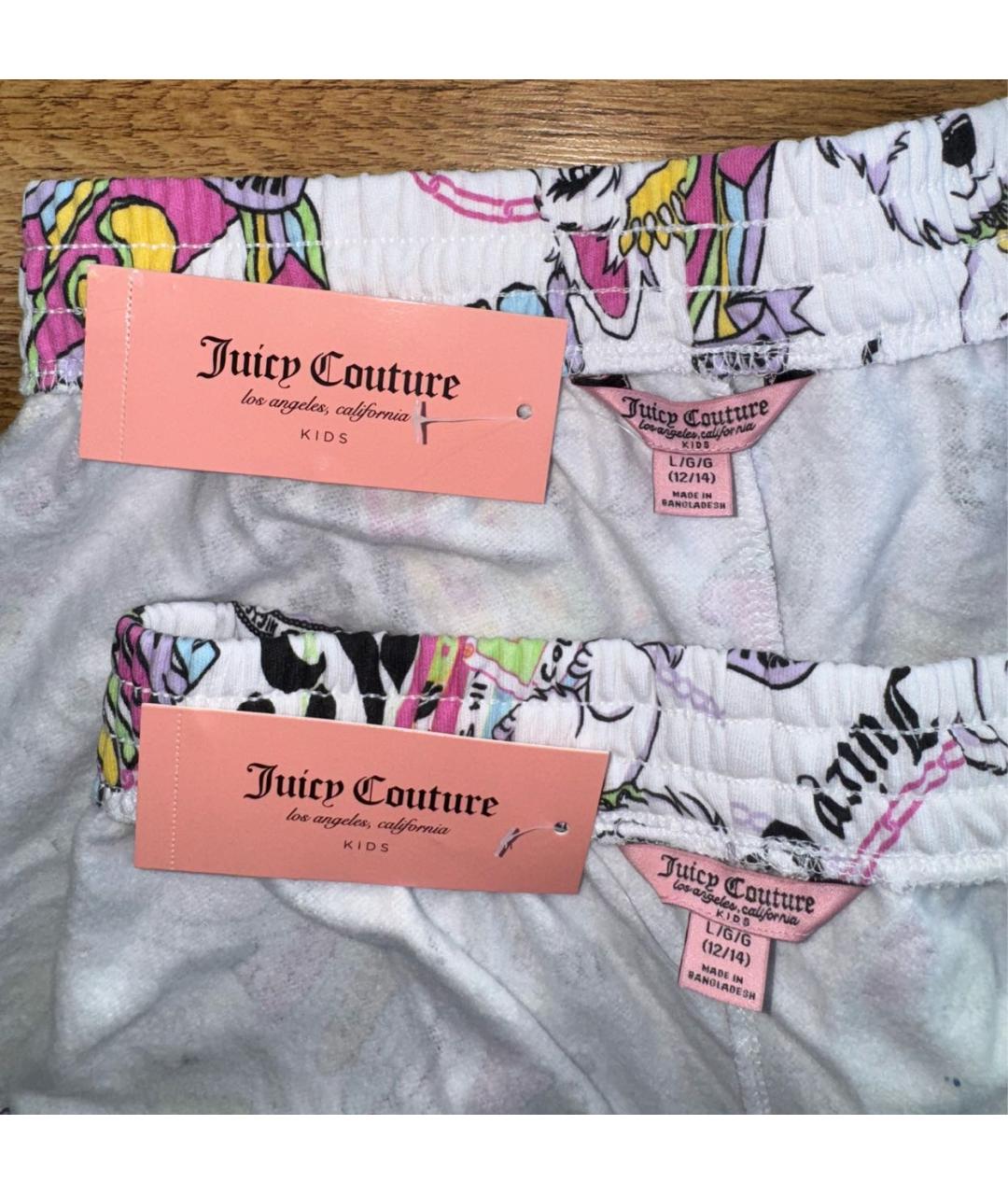 JUICY COUTURE Мульти хлопковые шорты, фото 4
