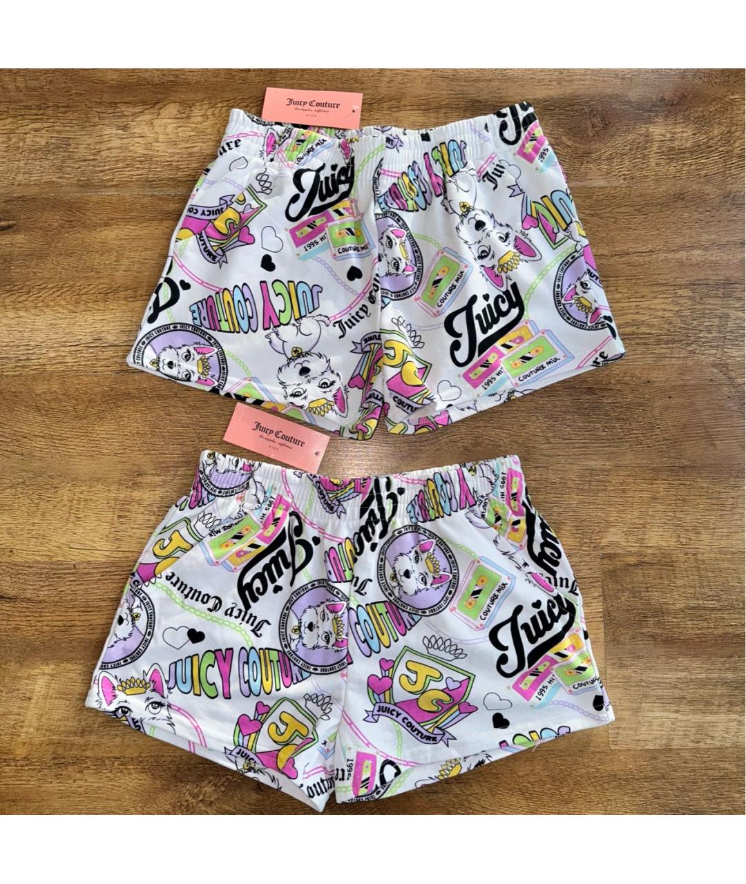 JUICY COUTURE Мульти хлопковые шорты, фото 5