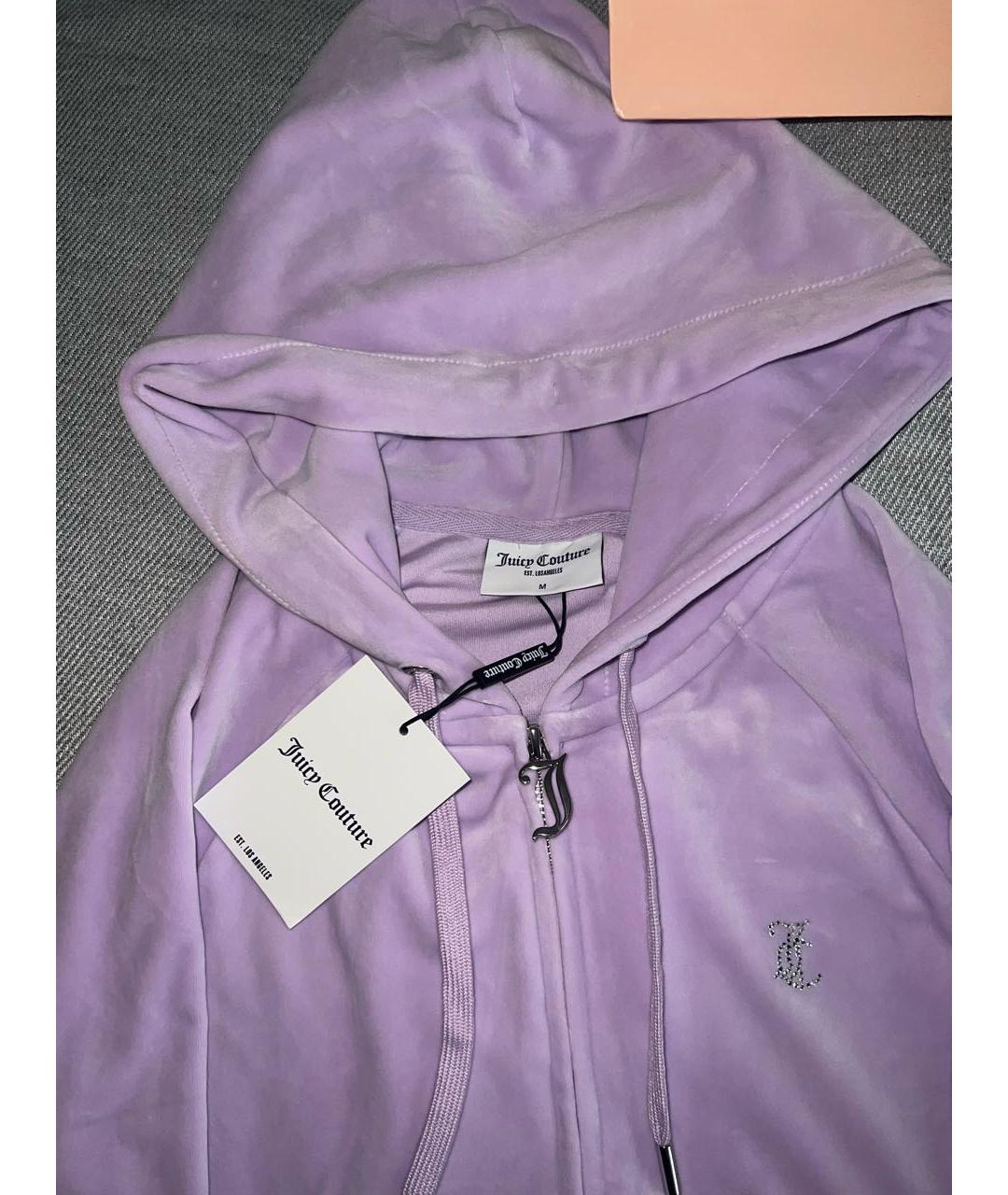JUICY COUTURE Фиолетовый полиэстеровый спортивные костюмы, фото 4