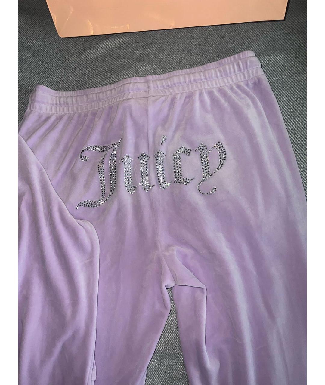 JUICY COUTURE Фиолетовый полиэстеровый спортивные костюмы, фото 7
