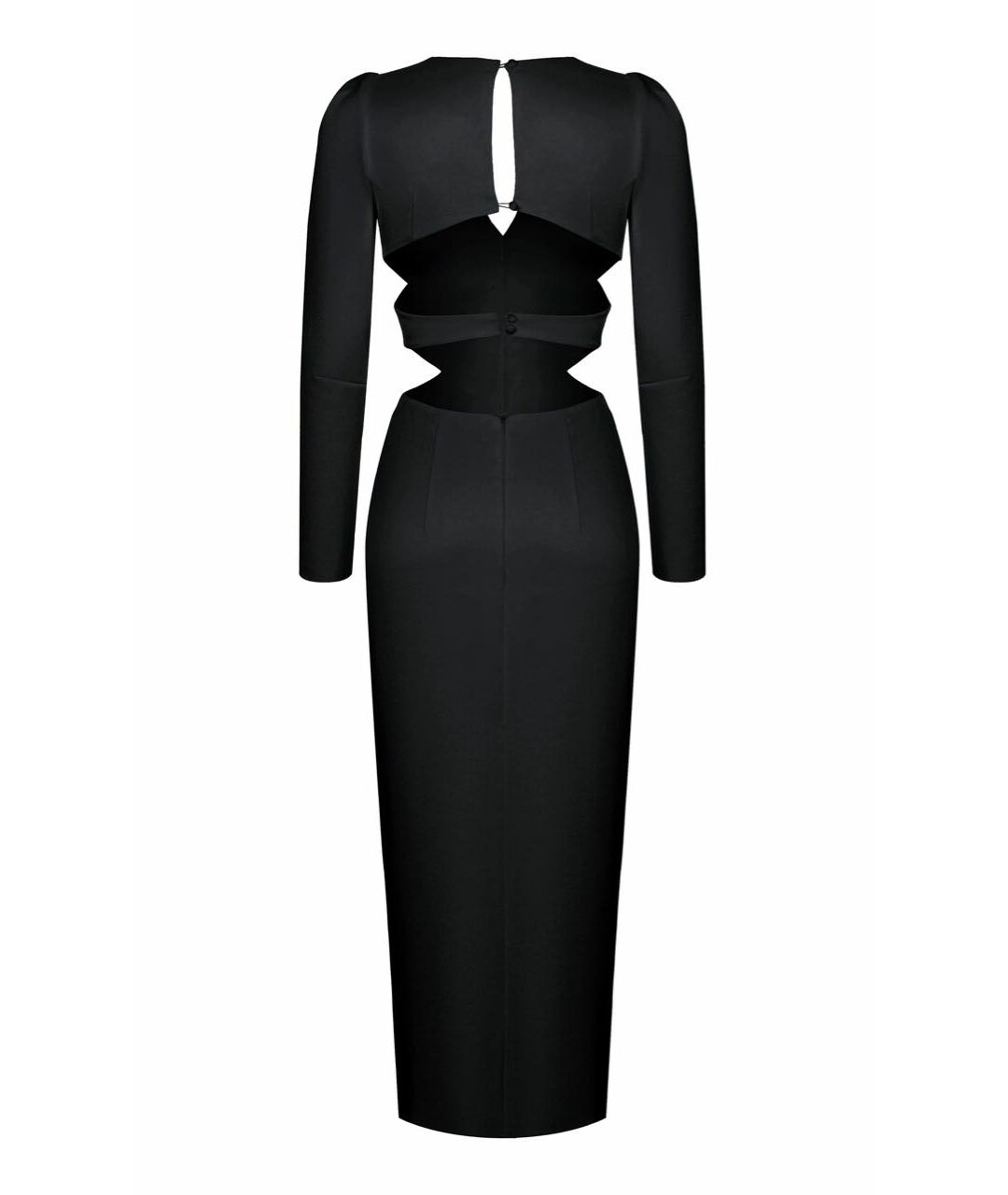 RASARIO Черное полиэстеровое вечернее платье, фото 2