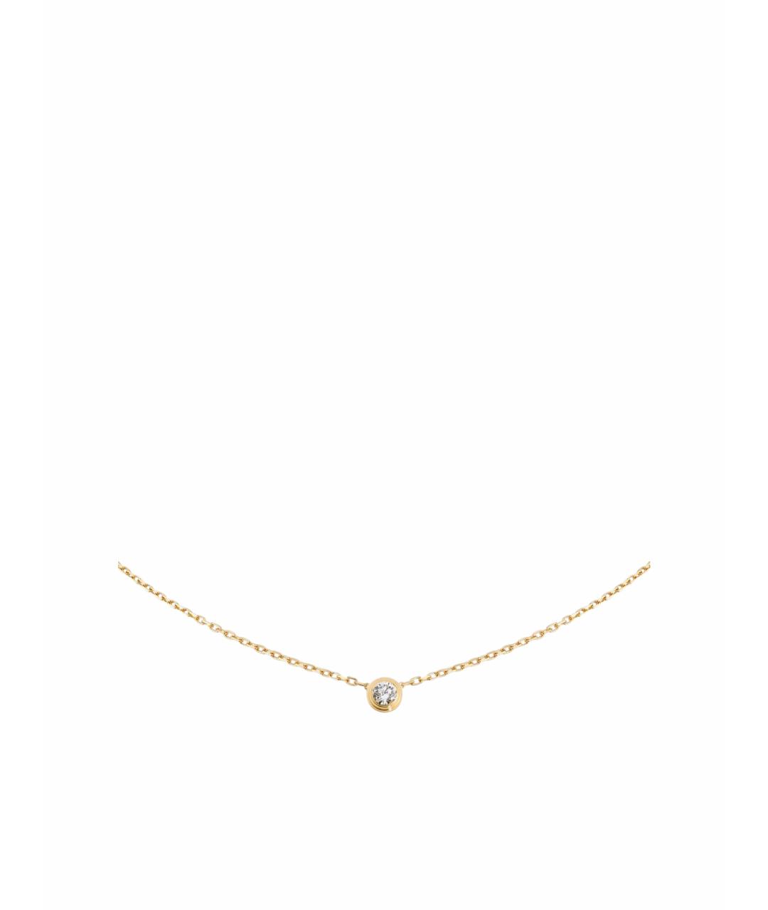 CARTIER Колье из желтого золота, фото 1