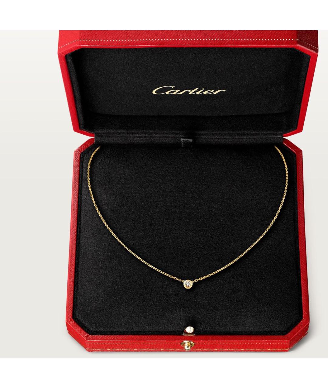 CARTIER Колье из желтого золота, фото 6