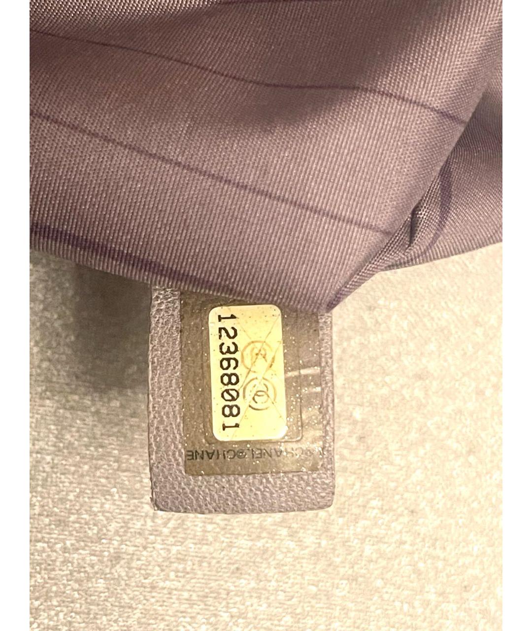 CHANEL Черная кожаная сумка тоут, фото 6