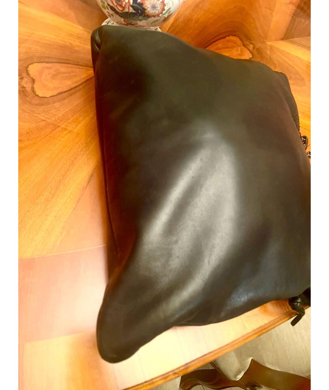 CHANEL Черная кожаная сумка тоут, фото 3