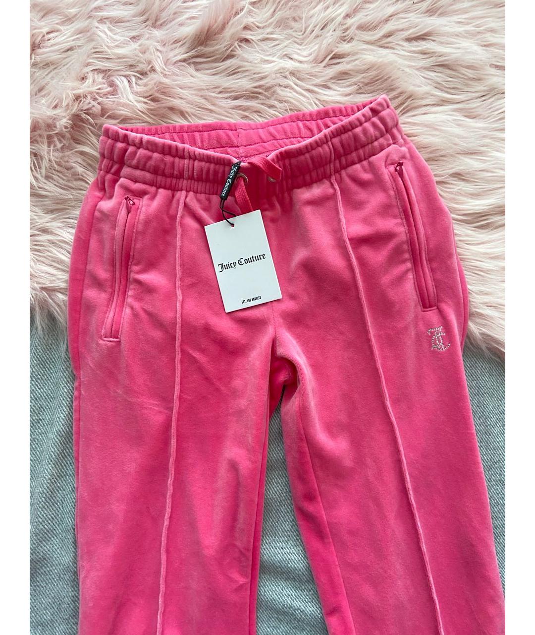 JUICY COUTURE Розовый полиэстеровый спортивные костюмы, фото 5