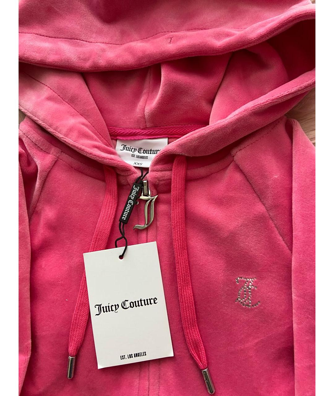 JUICY COUTURE Розовый полиэстеровый спортивные костюмы, фото 4
