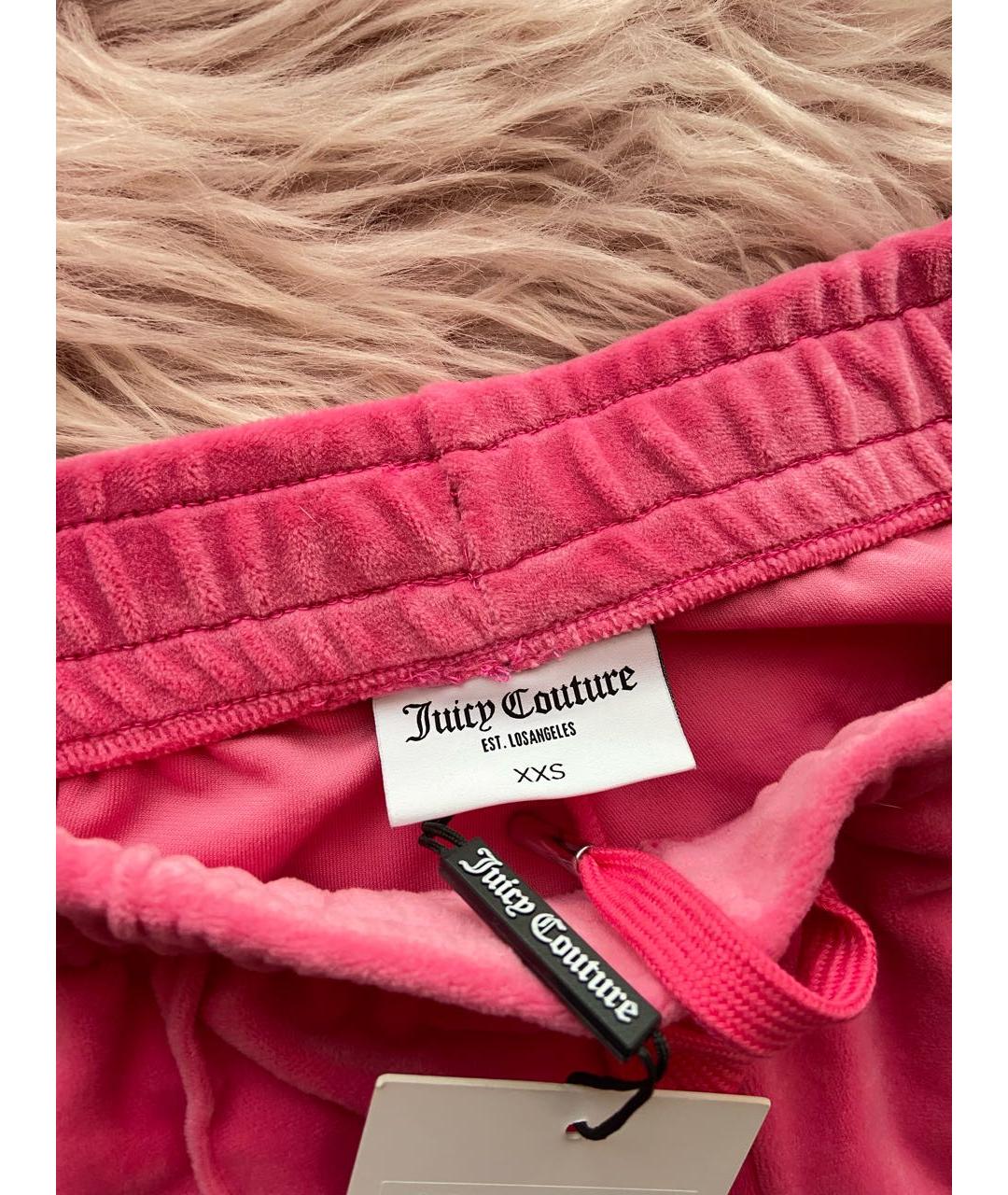 JUICY COUTURE Розовый полиэстеровый спортивные костюмы, фото 7