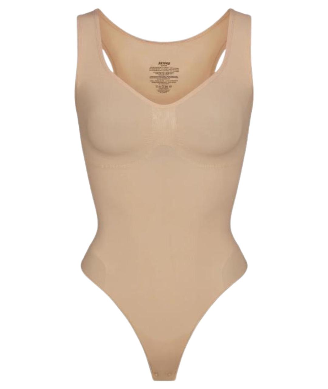 SKIMS Бежевое боди, фото 1