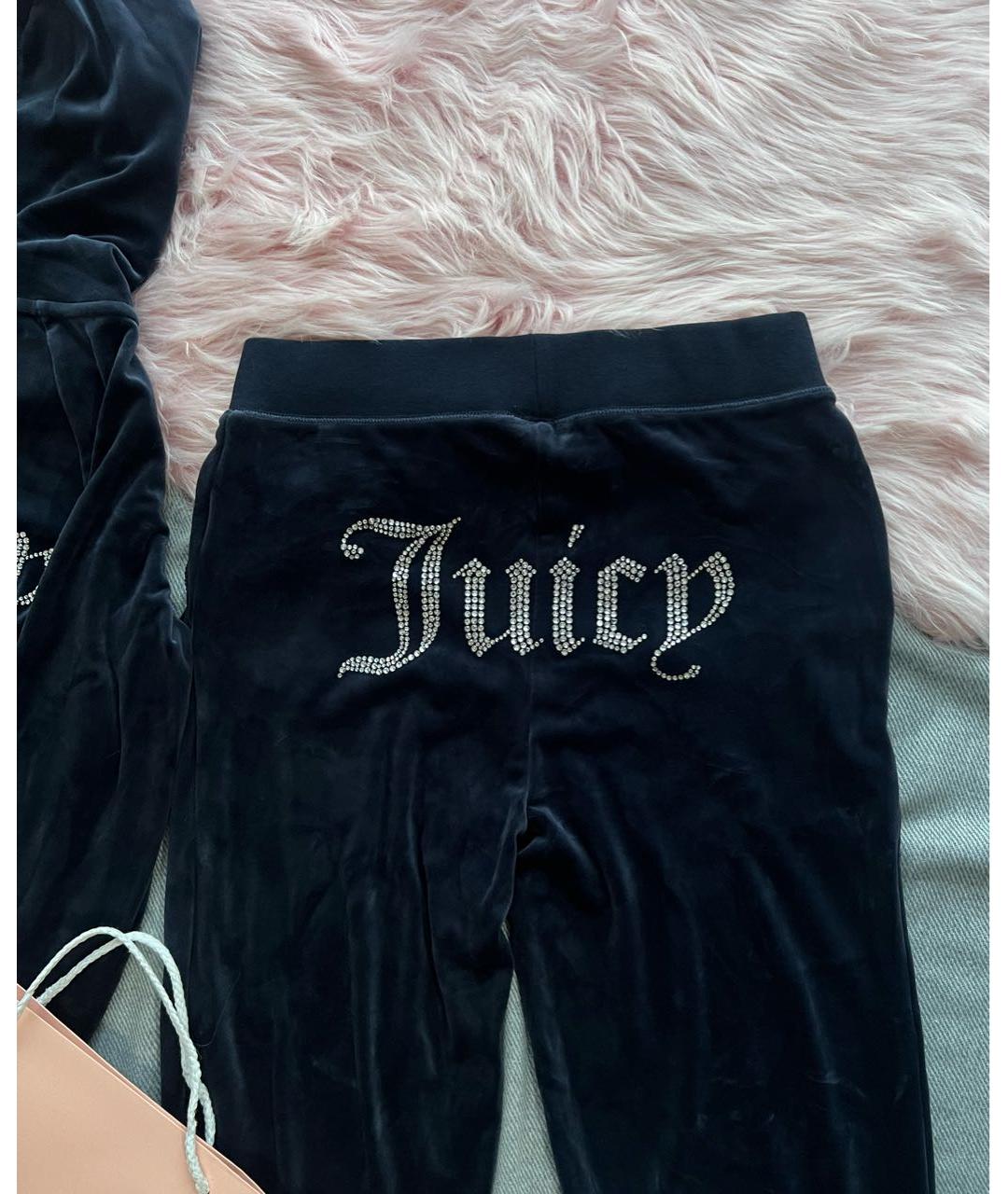 JUICY COUTURE Темно-синий полиэстеровый спортивные костюмы, фото 7