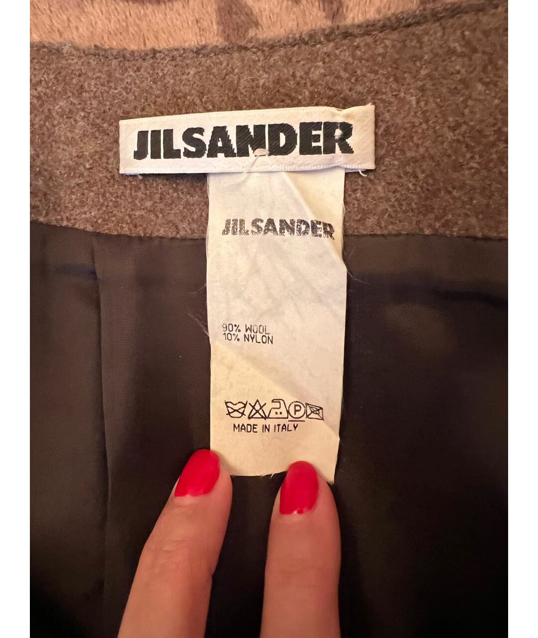 JIL SANDER Шерстяная юбка макси, фото 5