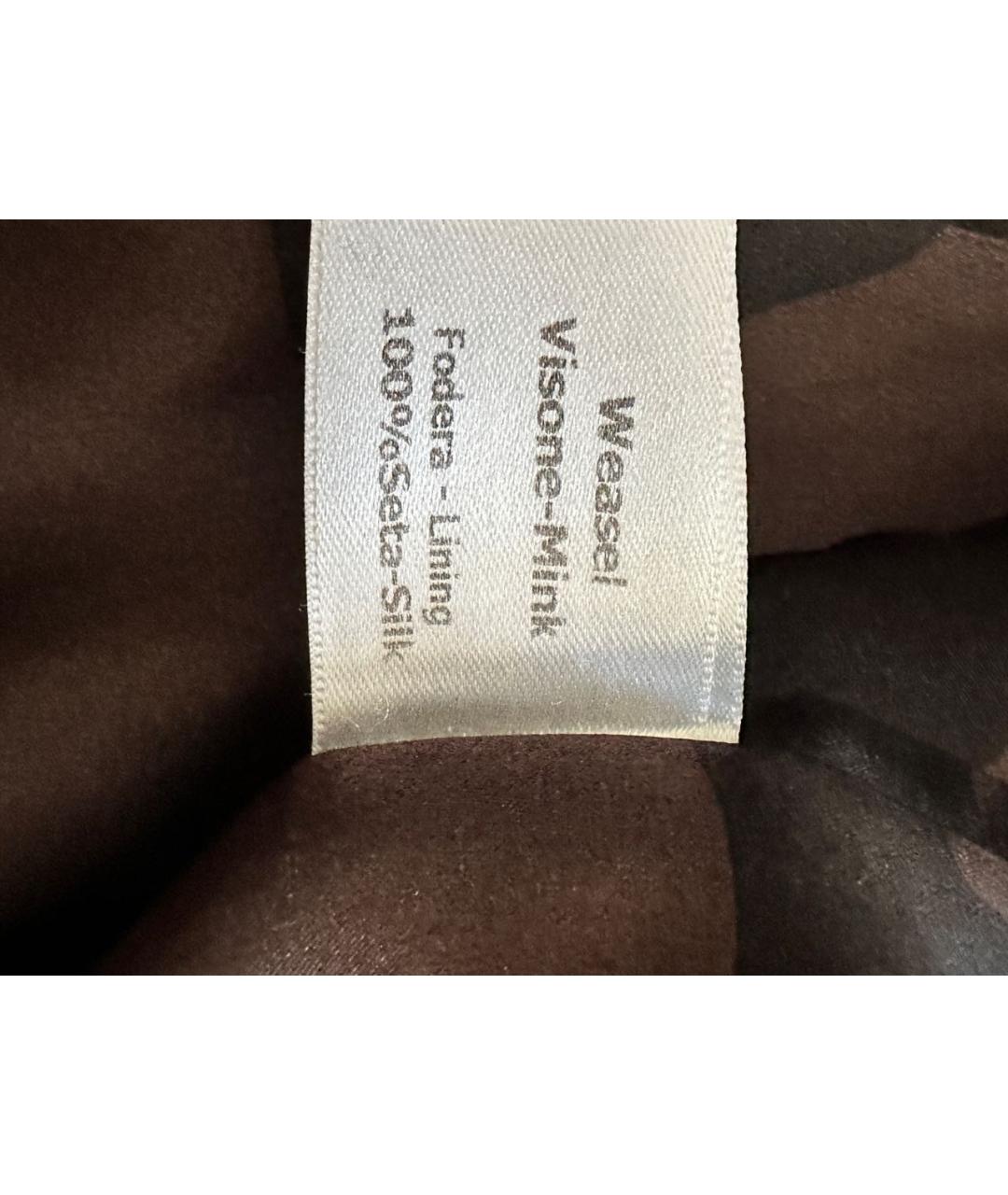 VALENTINO Черная меховая шуба, фото 3