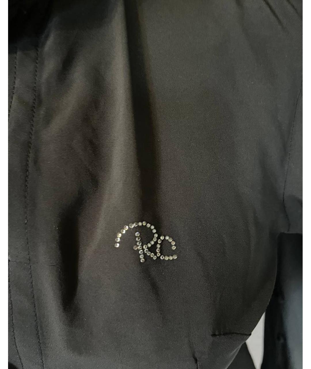 ROBERTO CAVALLI Черная рубашка, фото 2