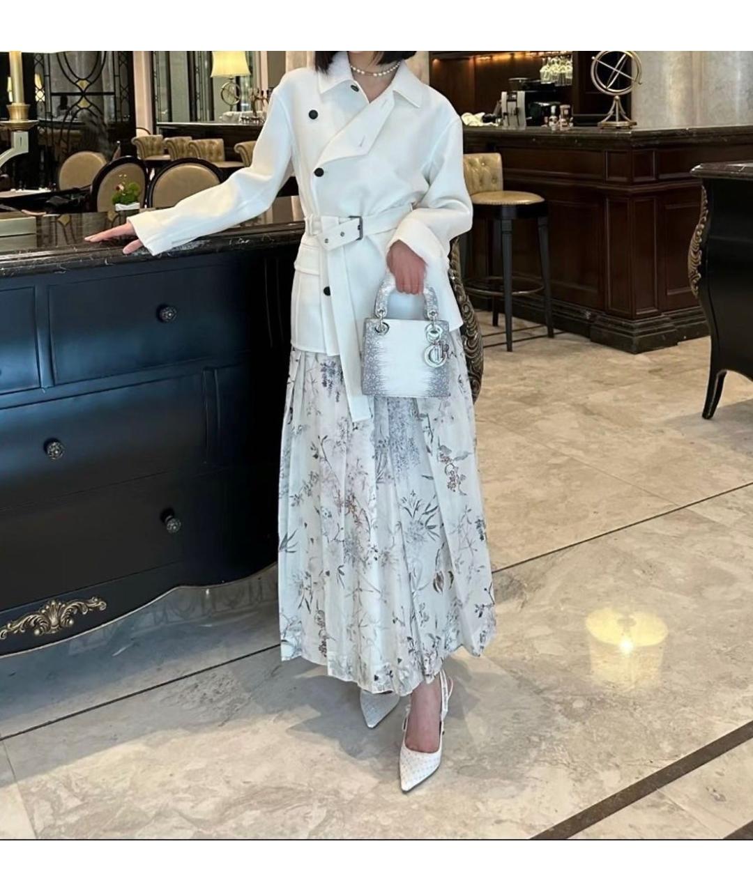 CHRISTIAN DIOR Белая шерстяная куртка, фото 8
