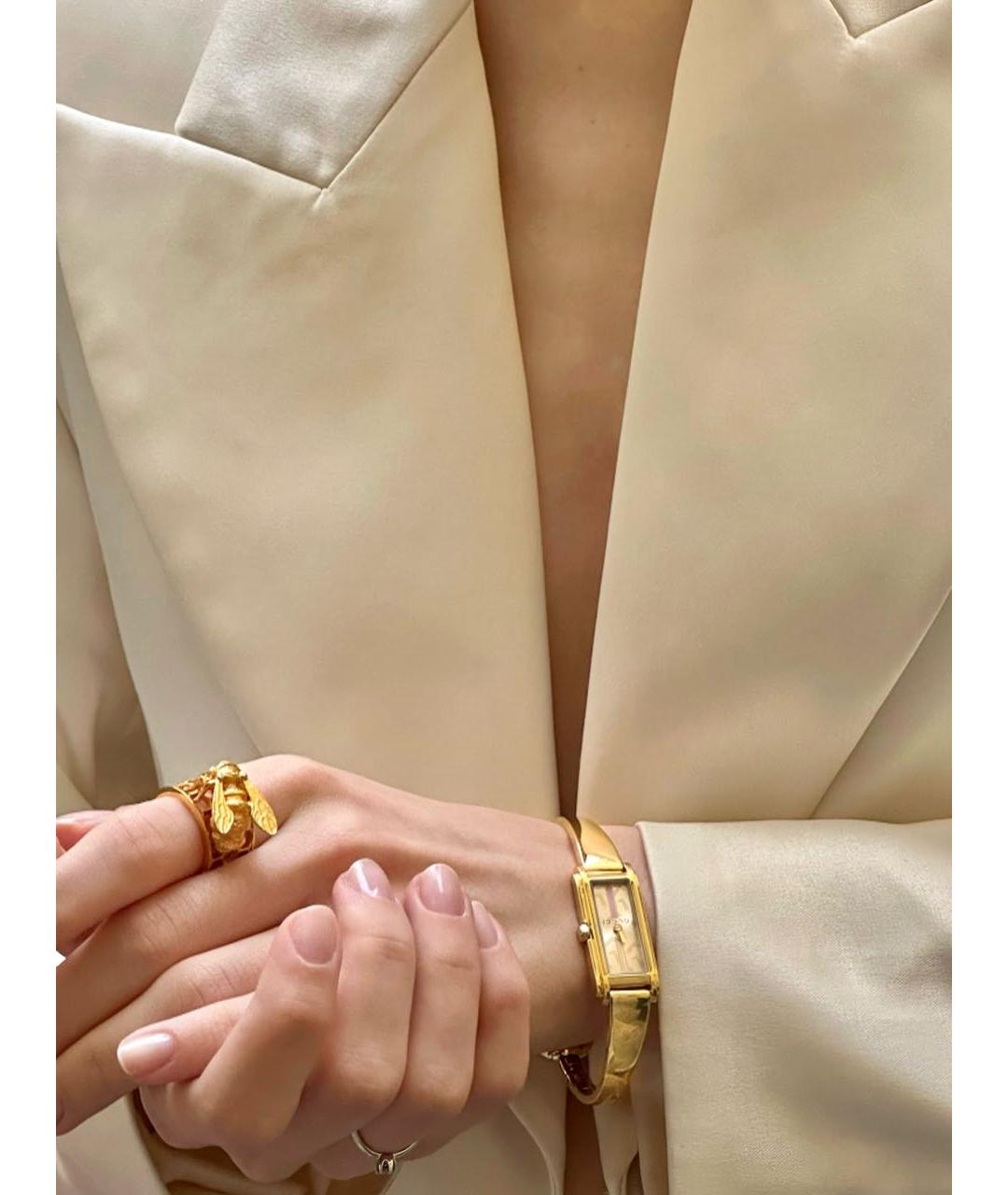 GUCCI Золотые позолоченные часы, фото 8