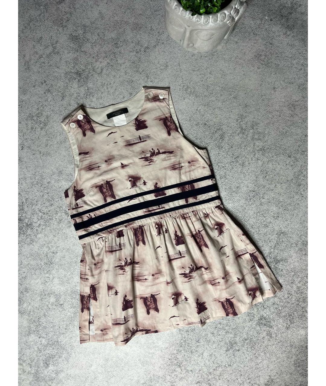 WEEKEND MAX MARA Мульти хлопковая блузы, фото 8
