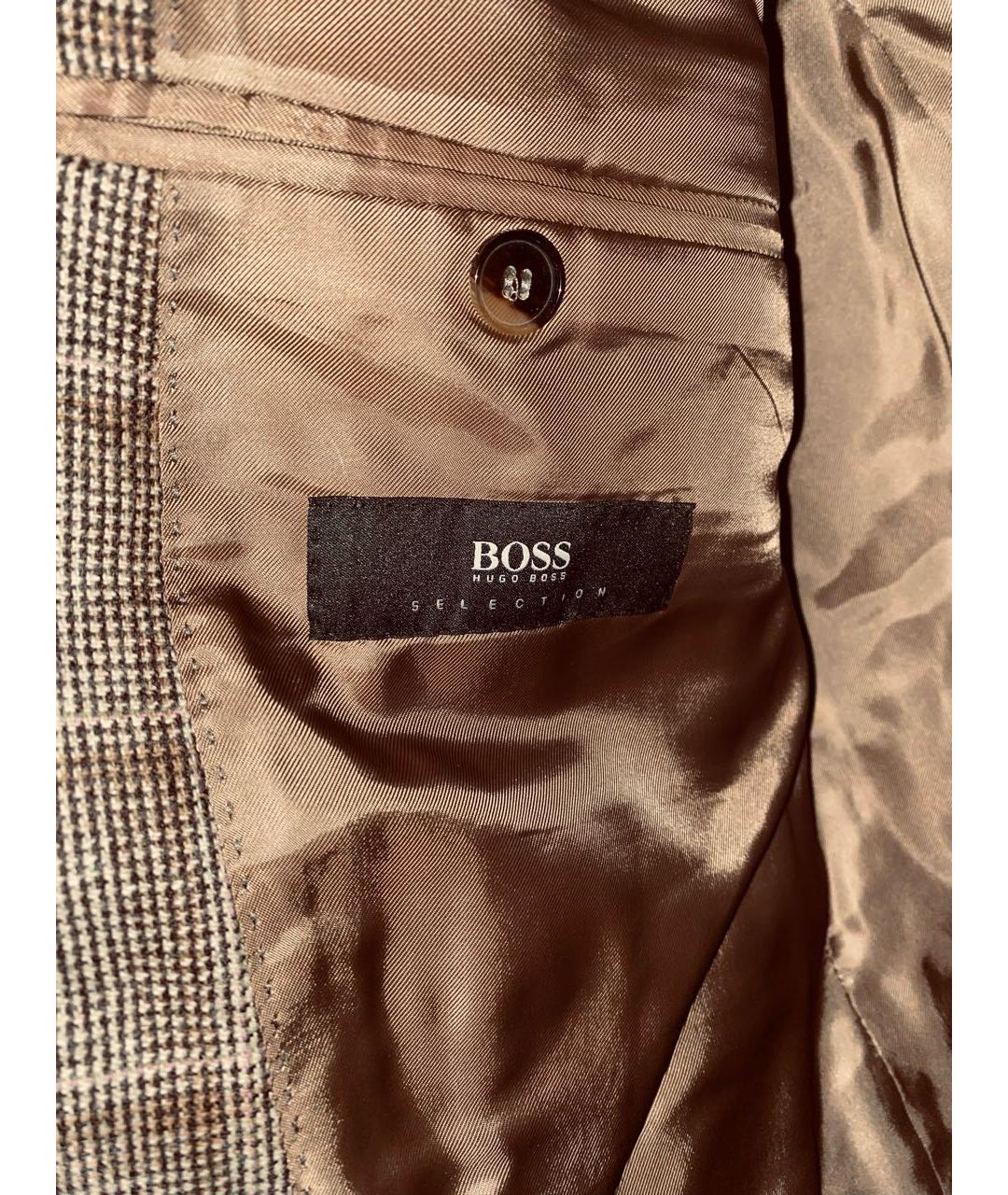 HUGO BOSS Мульти шерстяной пиджак, фото 3