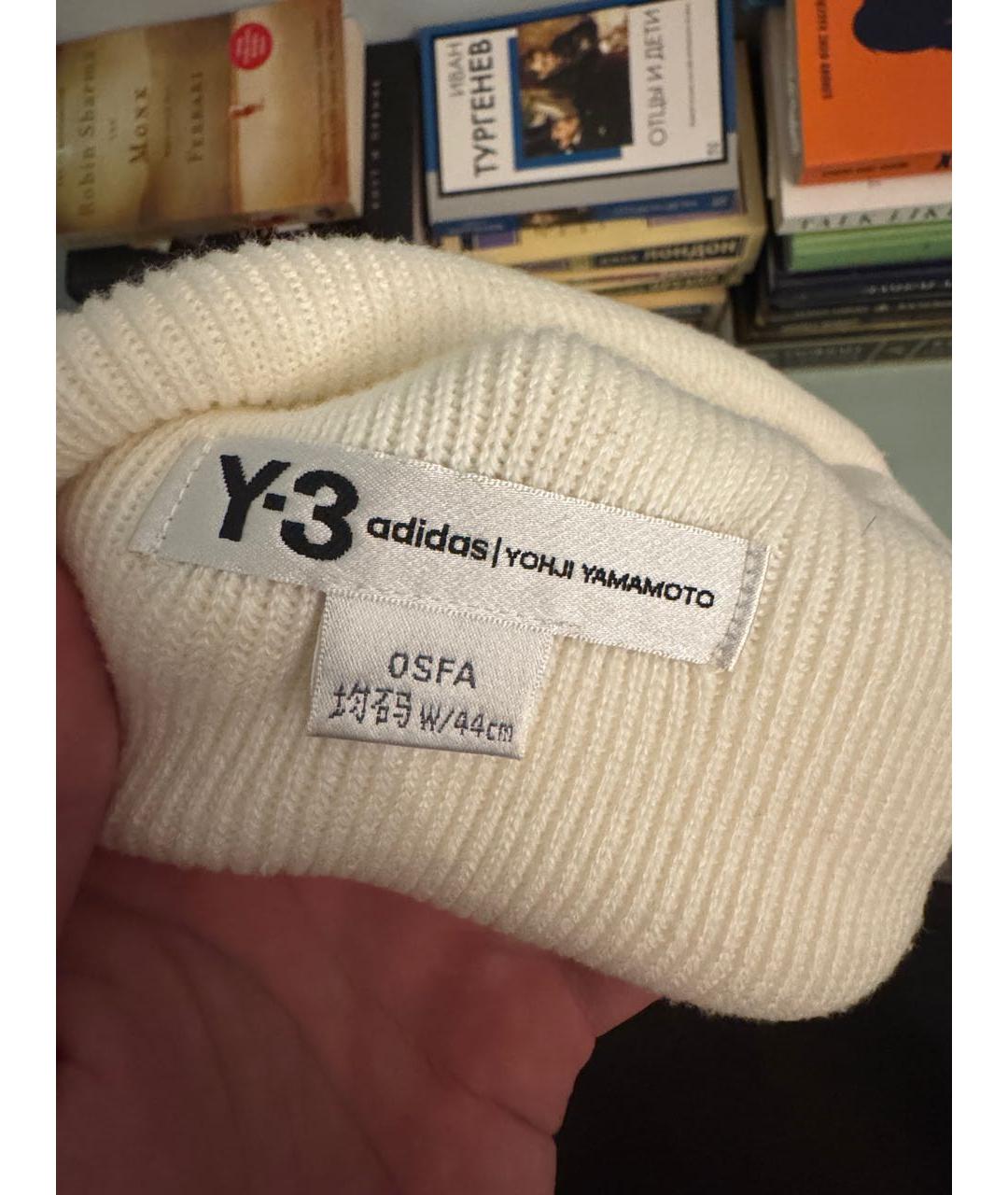 Y-3 Белая шапка, фото 3