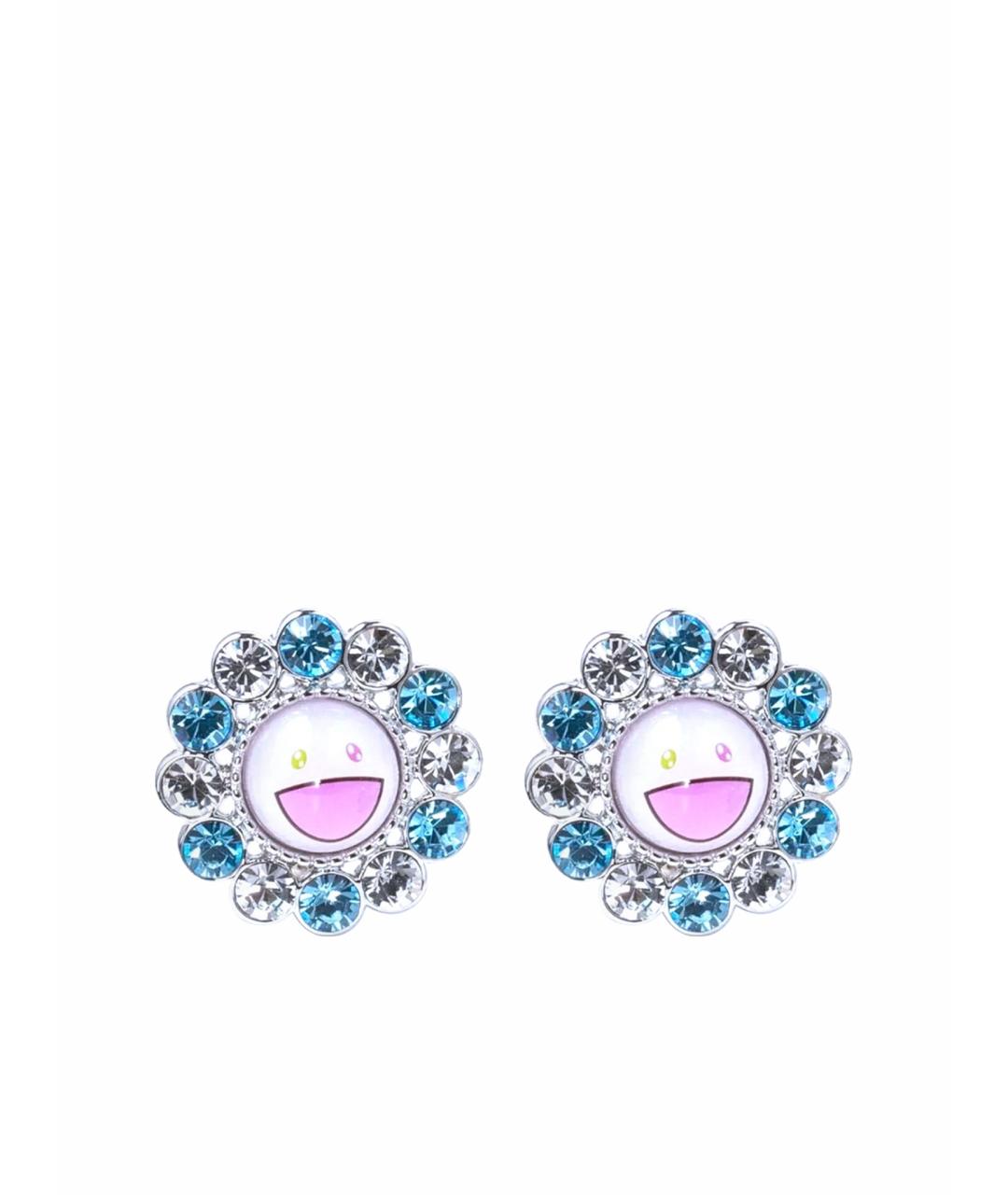 TAKASHI MURAKAMI Голубые серьги, фото 1