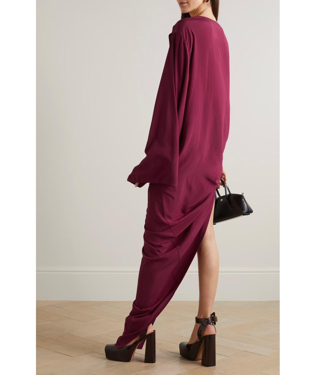 RICK OWENS Фуксия коктейльное платье, фото 4
