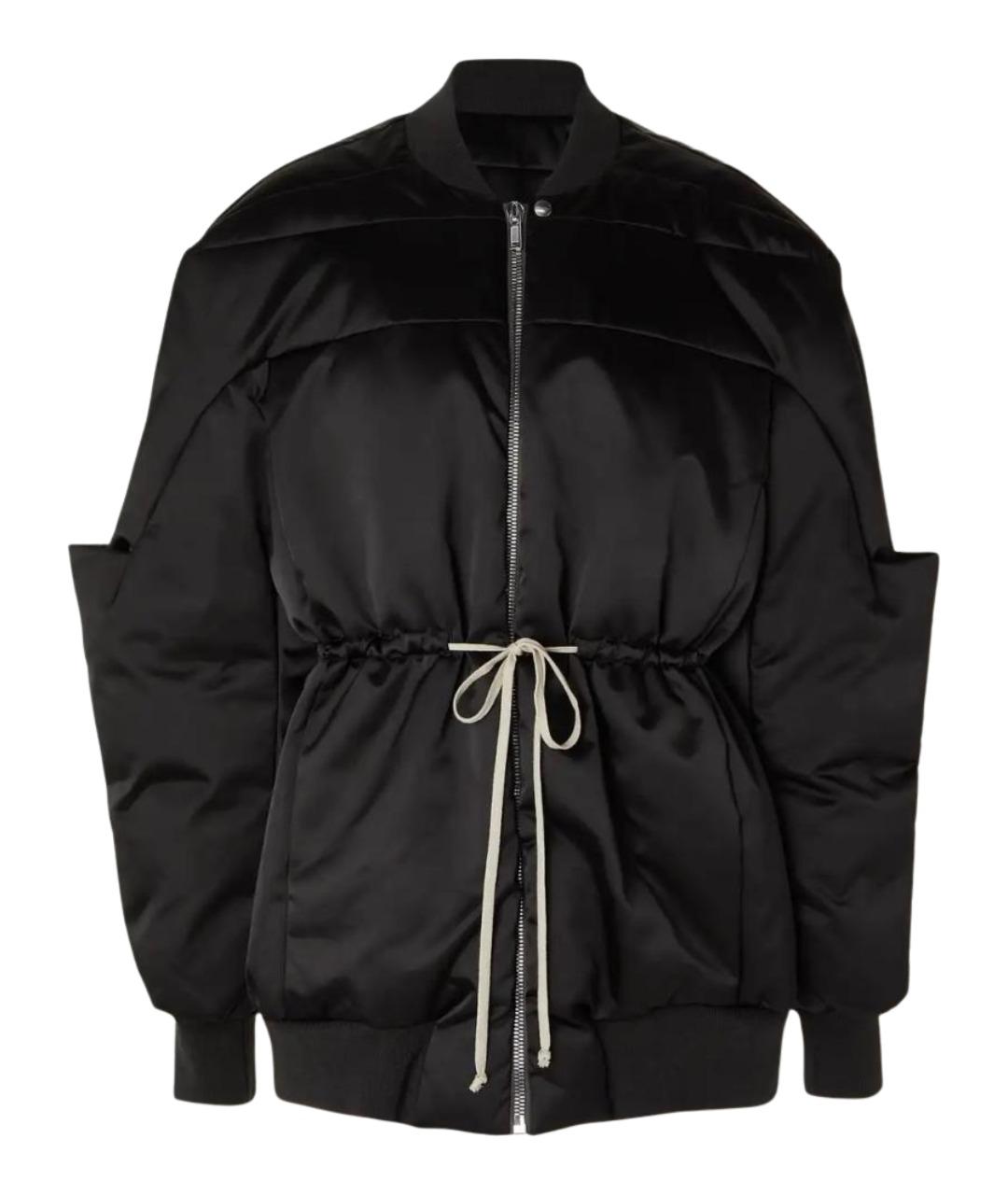 RICK OWENS Черный пуховик, фото 1