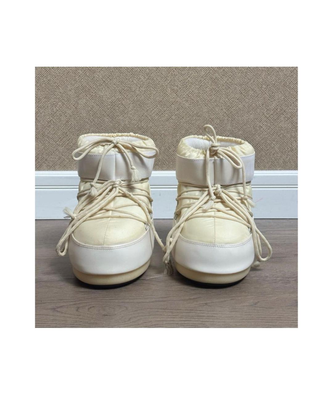 MOON BOOT Бежевые полусапоги, фото 2