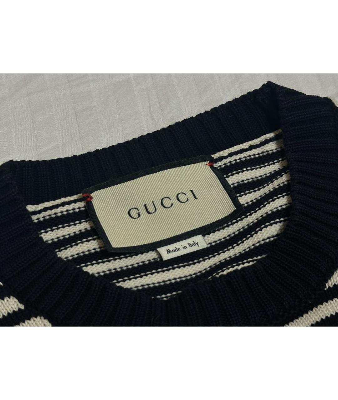 GUCCI Мульти хлопковый джемпер / свитер, фото 3