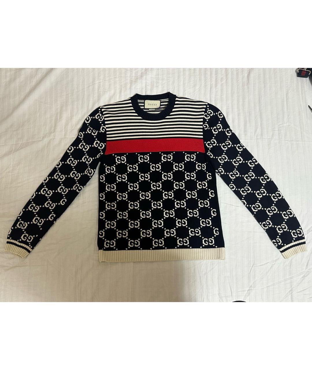 GUCCI Мульти хлопковый джемпер / свитер, фото 5