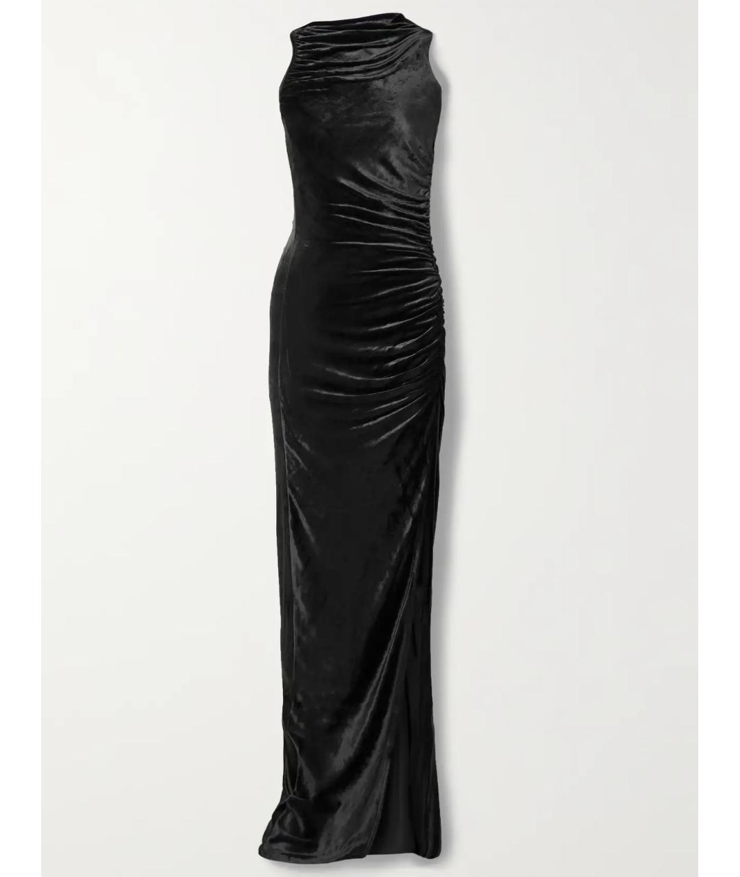 RICK OWENS Черное вечернее платье, фото 4