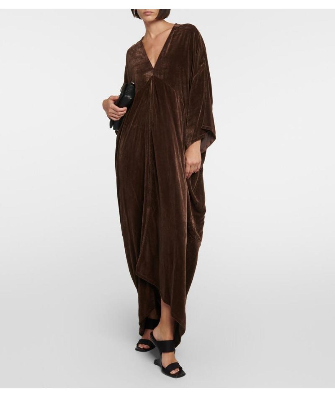 RICK OWENS Коричневое коктейльное платье, фото 4