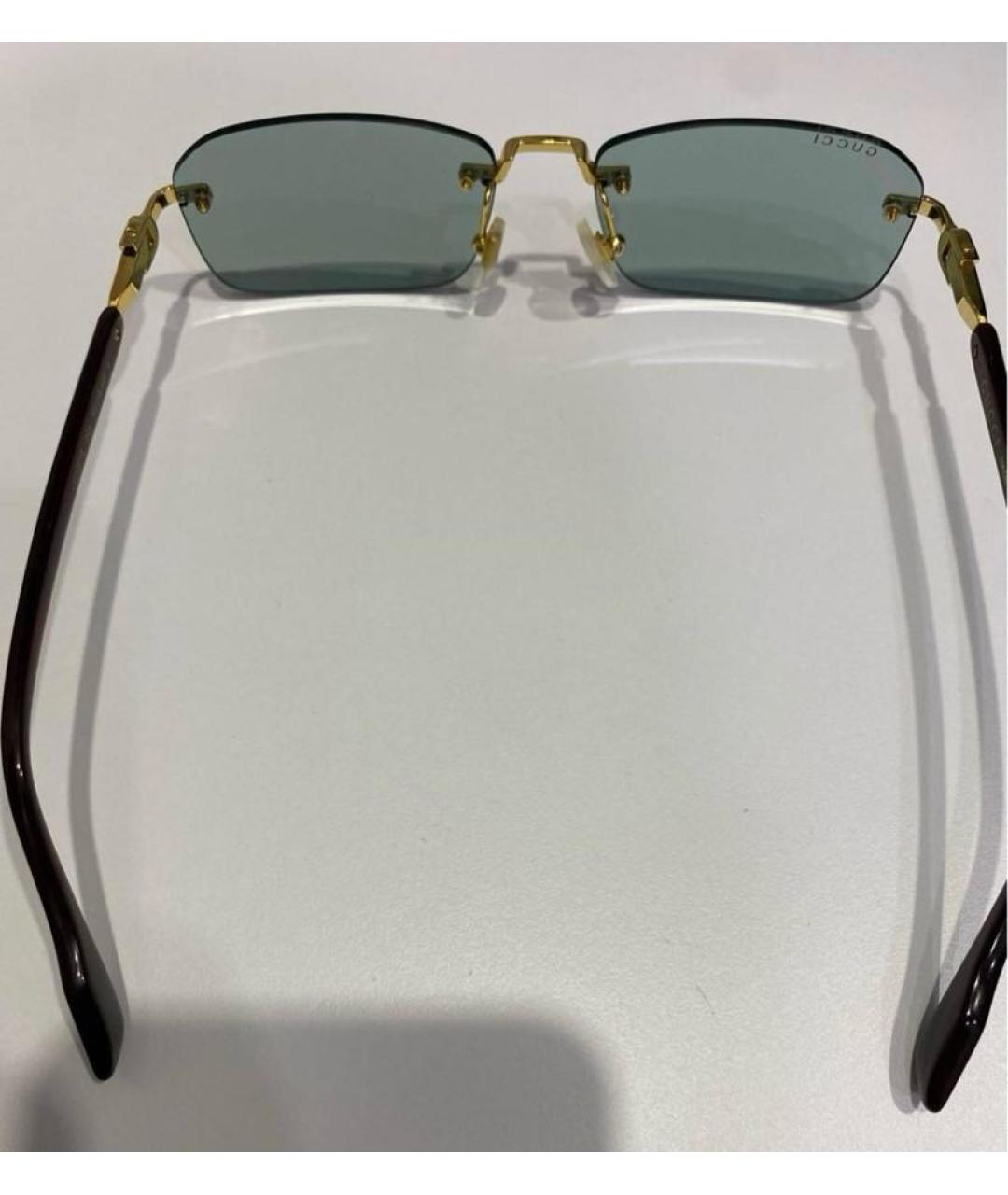 GUCCI Голубые солнцезащитные очки, фото 5