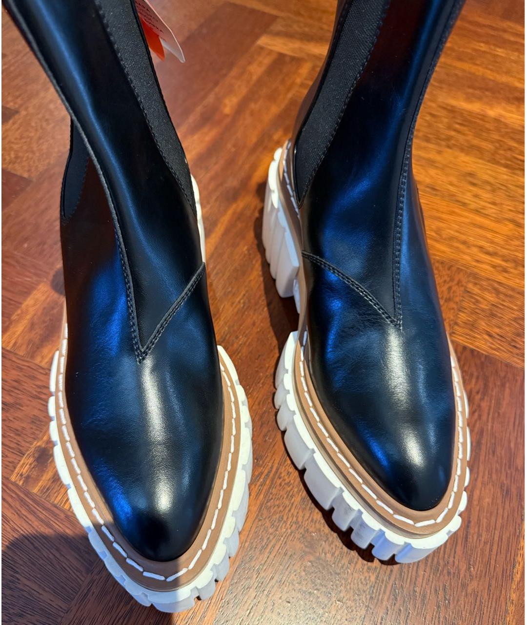 STELLA MCCARTNEY Черные полусапоги, фото 5