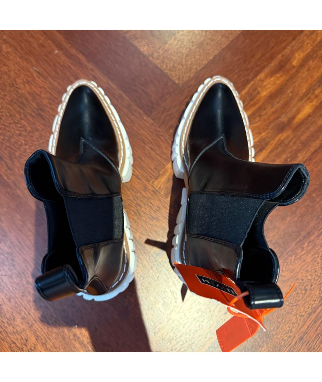 STELLA MCCARTNEY Черные полусапоги, фото 3