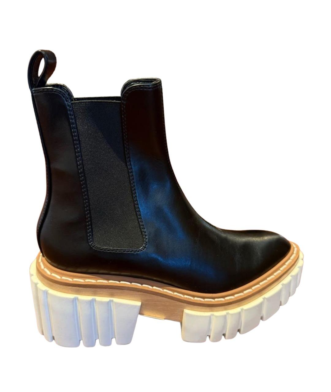 STELLA MCCARTNEY Черные полусапоги, фото 1