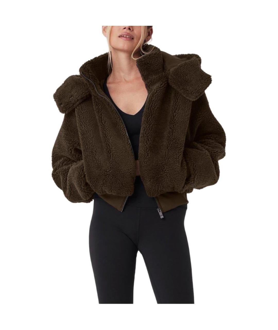 ALO YOGA Коричневая куртка, фото 3