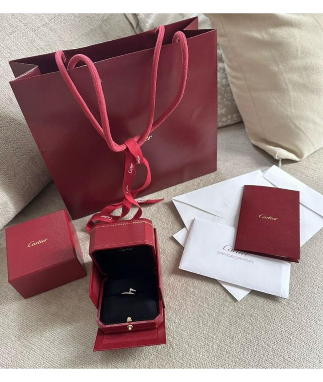 CARTIER Серебряное кольцо из белого золота, фото 3
