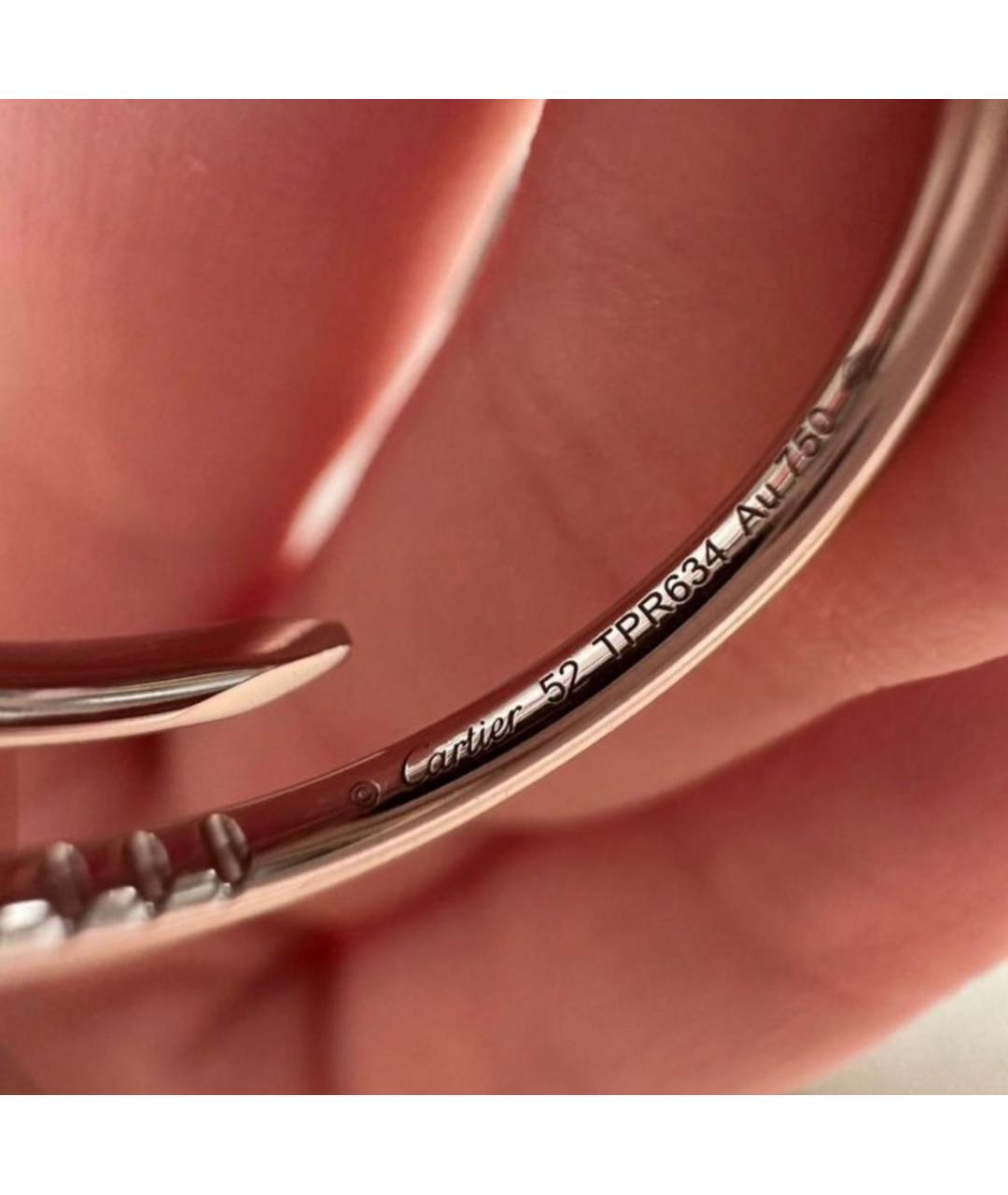 CARTIER Серебряное кольцо из белого золота, фото 5