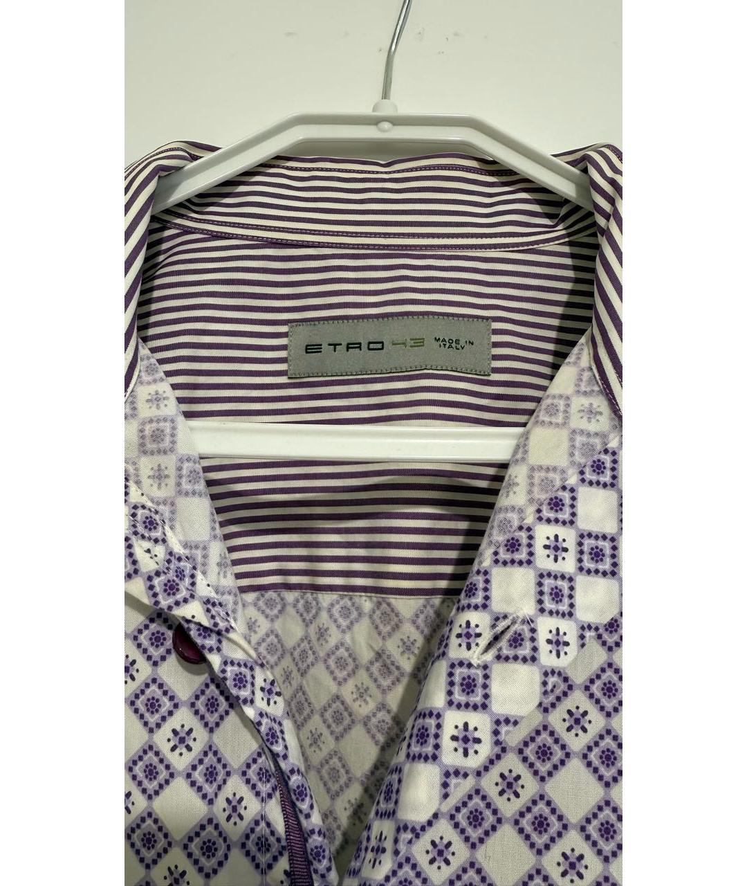 ETRO Хлопковая кэжуал рубашка, фото 2