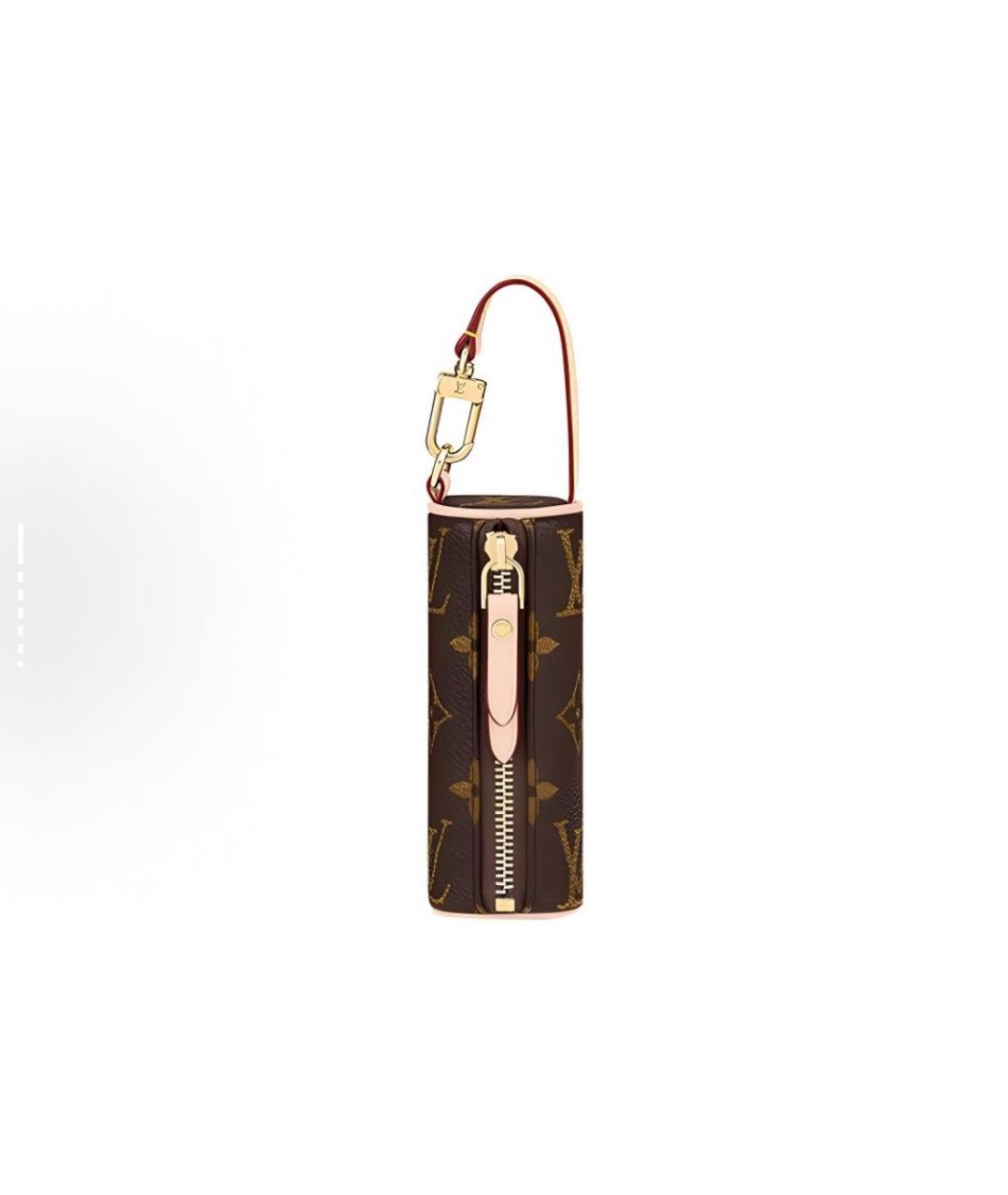 LOUIS VUITTON Коричневый брелок, фото 1