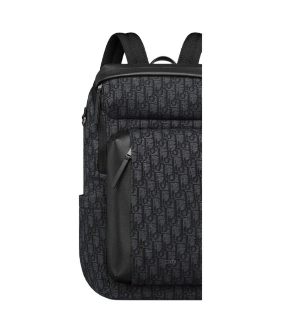 CHRISTIAN DIOR Черный рюкзак, фото 4