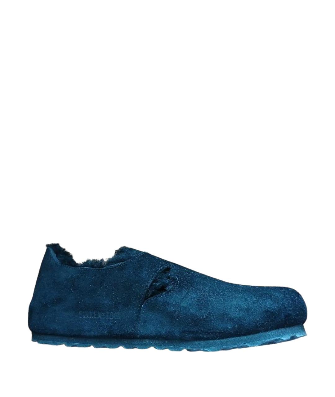 BIRKENSTOCK Черные замшевые ботинки, фото 1