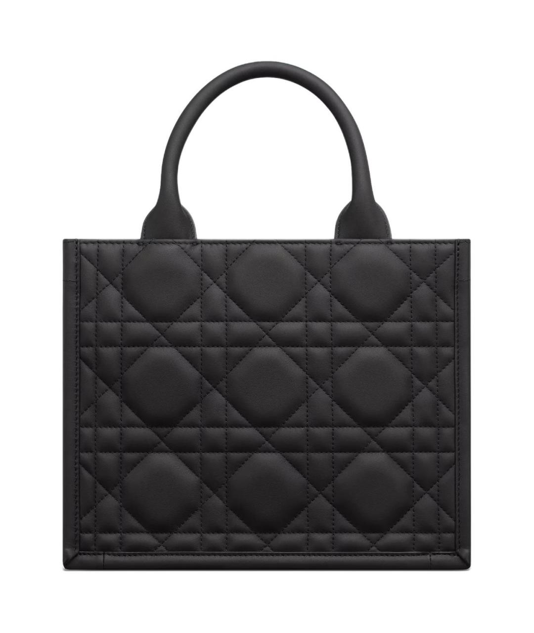 CHRISTIAN DIOR Черная кожаная сумка через плечо, фото 4