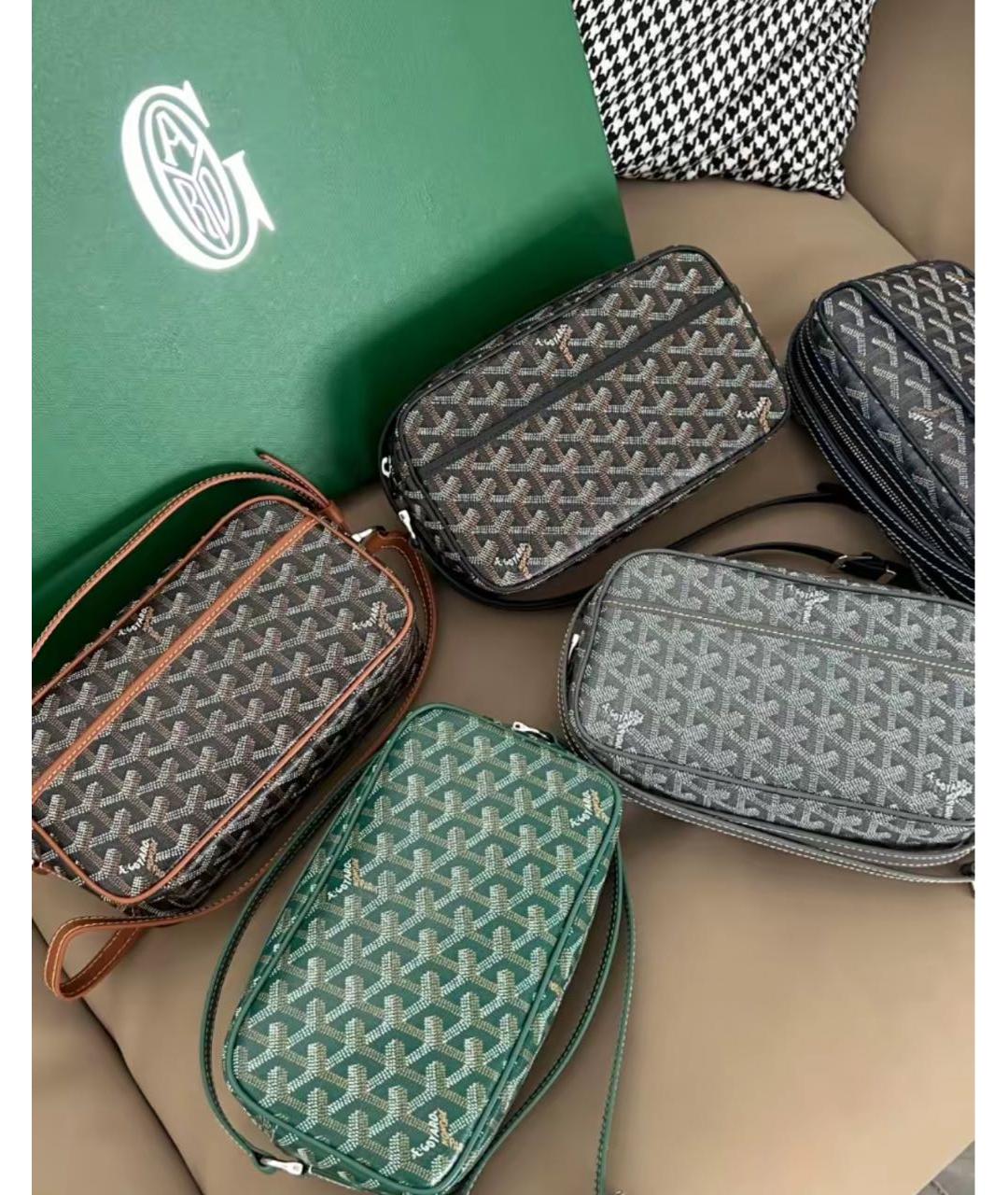 GOYARD Коричневая сумка на плечо, фото 6
