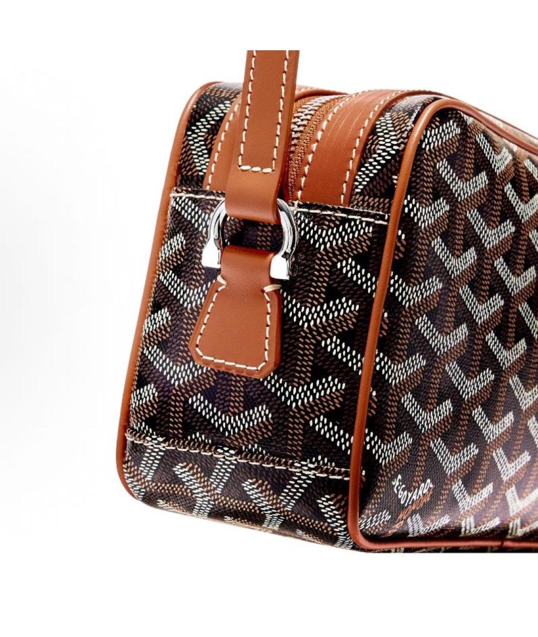 GOYARD Коричневая сумка на плечо, фото 4