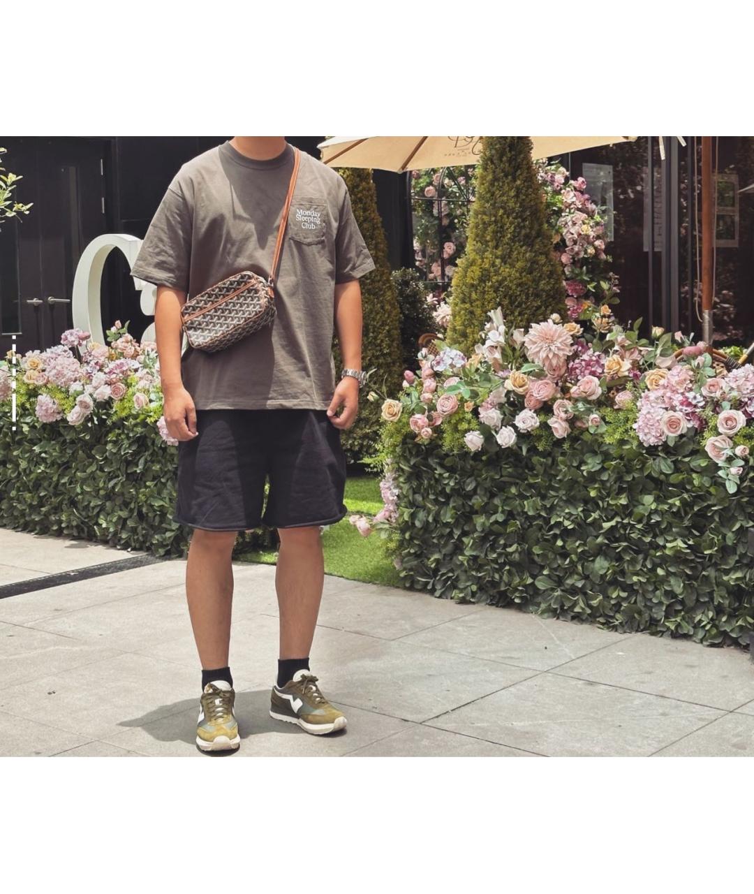 GOYARD Коричневая сумка на плечо, фото 8