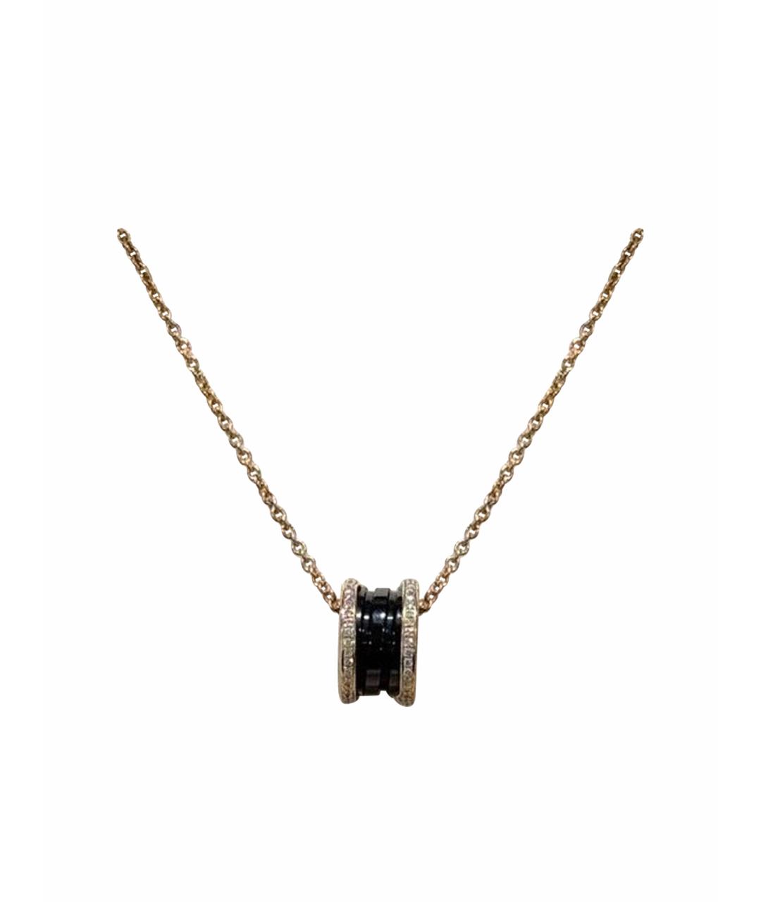 BVLGARI Золотое колье из розового золота, фото 1