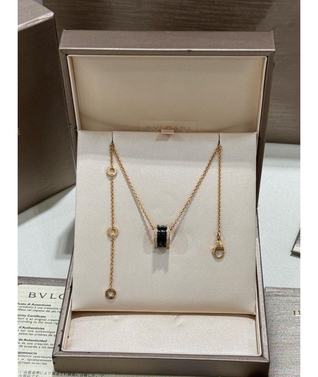 BVLGARI Золотое колье из розового золота, фото 8