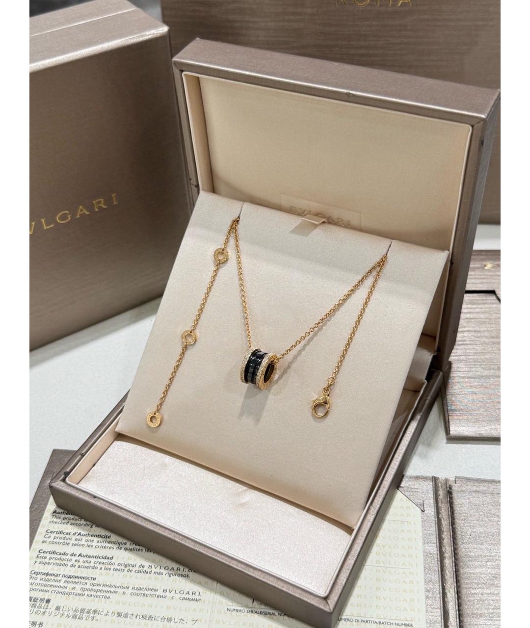 BVLGARI Золотое колье из розового золота, фото 5