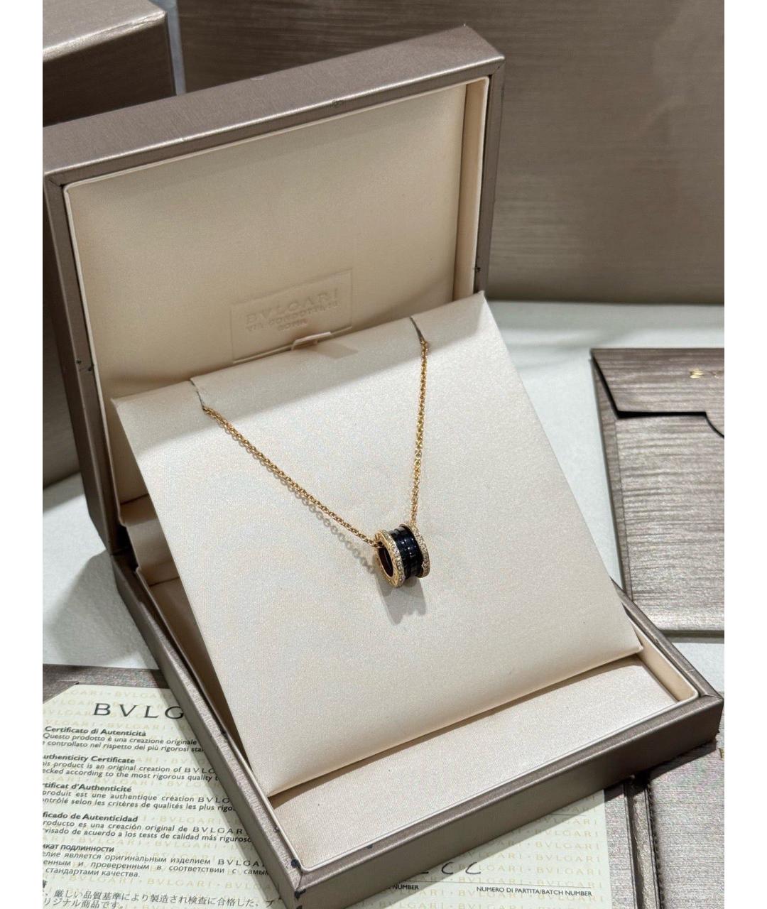 BVLGARI Золотое колье из розового золота, фото 2