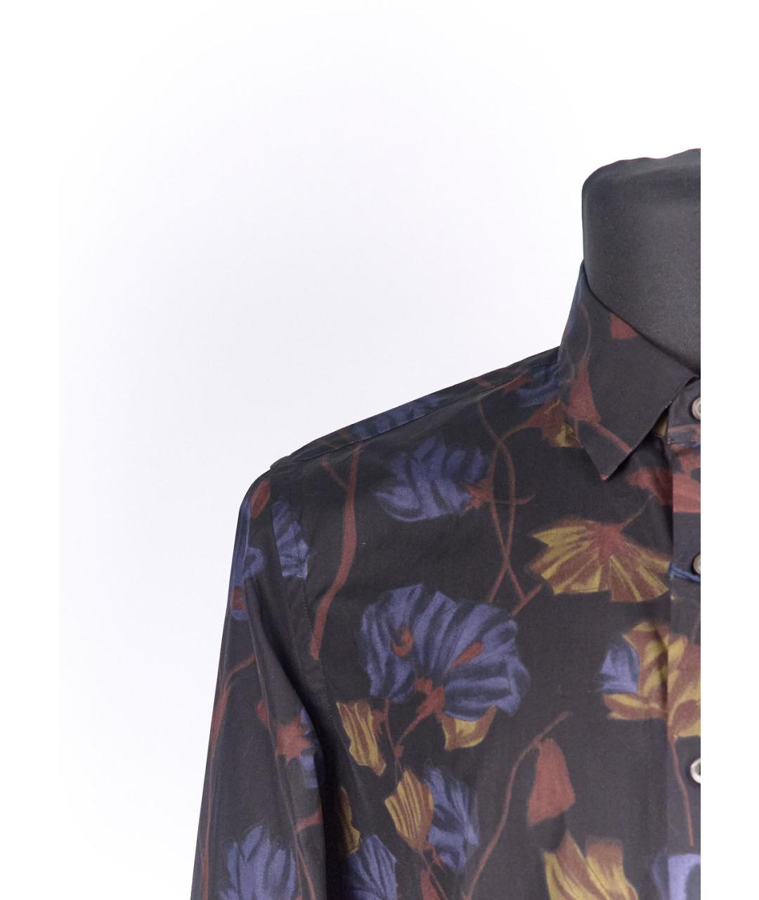 PRADA Черная хлопковая кэжуал рубашка, фото 2